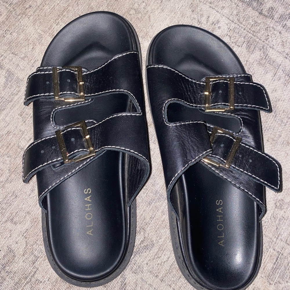 Leather Alohas Sandals